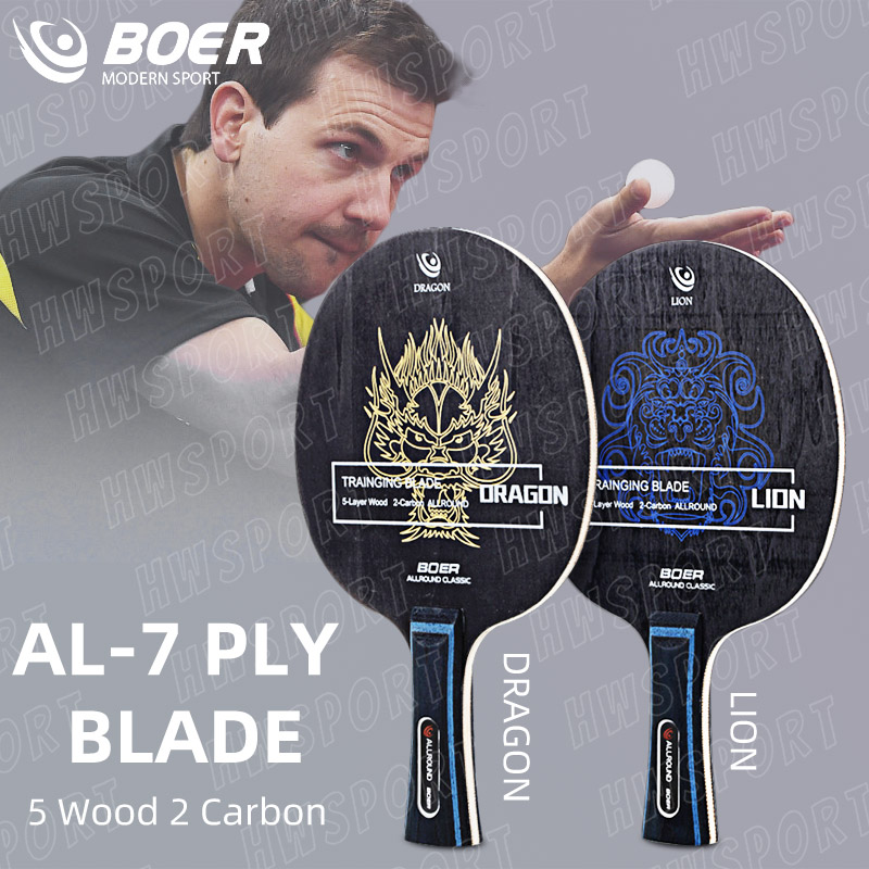 BOER LION DRAGON Table Tennis  - огляд і ціна Table Tennis Zhang Jike